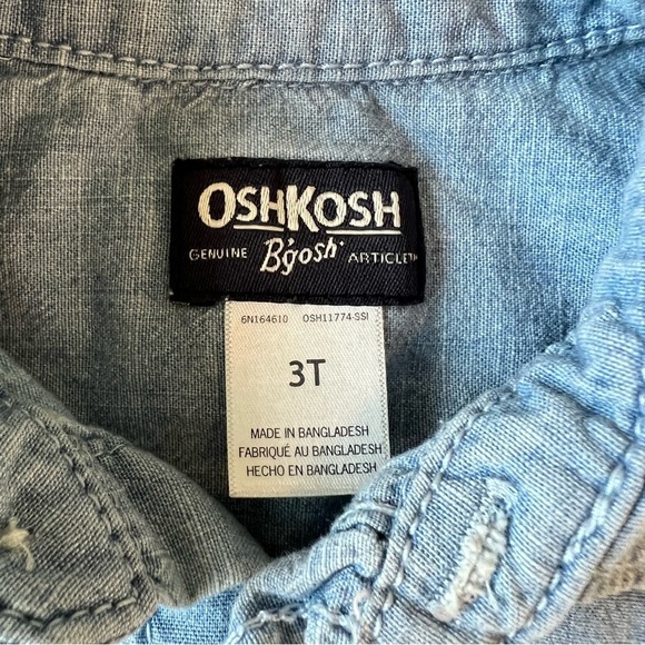 OshKosh, Cat & Jack, and Children's Place Kids Shirt Collection Bundle SZ 3T - Picture 3 of 12